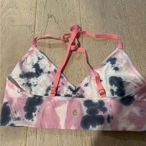 Spiritual Gangster tie dye sports bra